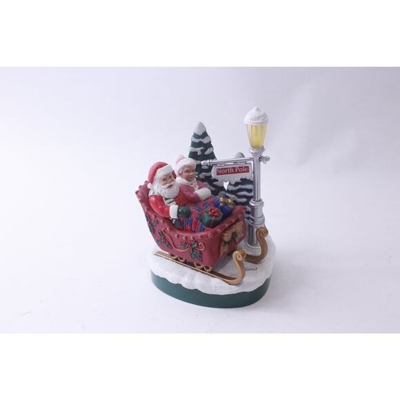 Sleigh Ride, Christmas Musical Ornament or Centerpiece, Signature, Illuminates, - Picture 1 of 3